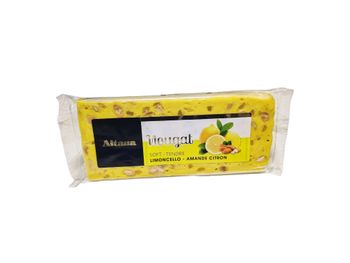 Turrón Nougat de Limoncello con Almendra - El Artesano/Aitana 200g