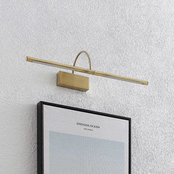 Lámpara de pared de aluminio bronce