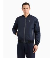 ea7 para hombre 8npb12pn7lz bomber de nailon premium shield marino l casual deportivo multideporte poliester