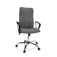 silla de oficina  sillas ejecutivas arton 40 tela gris hjh office