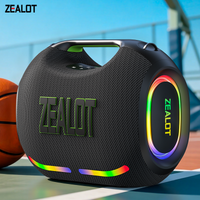 altavoz bluetooth portatil zealotze21 de 250w altavoz inalambrico para exteriores stormbox resistente al agua ipx6 altavoz para fiestas y campamentos 12 horas de reproduccion
