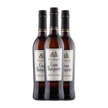 Pérez Barquero Vino Generoso Gran Barquero Fino En Rama Otoño Montilla-moriles Botella Medium 50 Cl 15% Vol. (pack De 3 Unidades)