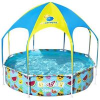 piscina desmontable para ninos steel pro uv careful 244x51 cm bestway