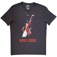 michael jackson camiseta beat it live para hombre