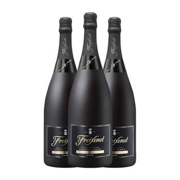 Freixenet Cordón Negro Brut Cava Reserva Botella Magnum 1,5 L 11.5% Vol. (pack De 3 Unidades)