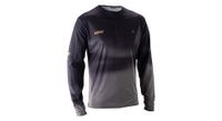 maillot de manga larga leatt trail 3 0 hombre negro gris