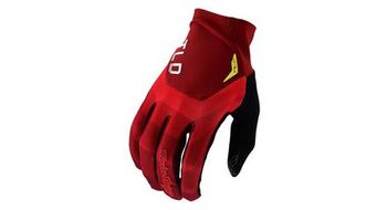 Troy lee designs guantes largos ace rojos