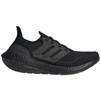 adidas womens ultra boost 21 running shoes - core blackcore blackcore black - us 55uk 4