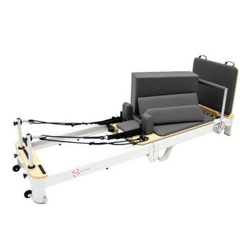 Reformer De Pilates Plegable De Aluminio Con Funda Y Accesorios