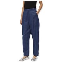 object pantalones joanna trousers - medium blue denim para mujer