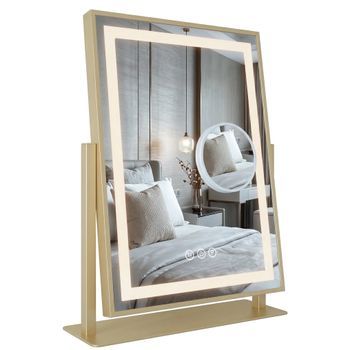 Espejo Lumi Gold 30x40 Led