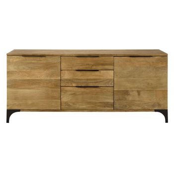 Aparador de mango macizo y acacia de 180 cm
