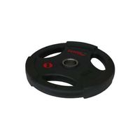 disco olimpico softee uretano - 15kg - color negro