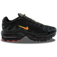 nike deportivas moda air max plus tn black volt hyper crimson para nino