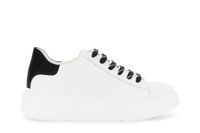 zapatillas de cuero whiteblack 37