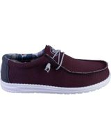 de hey dude wally eco lonas de hombre muy ligeros burdeos