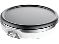 crepera - cecotec crepestone xl inox electrica 1350 w 38 cm extraible antiadherente regulable inox
