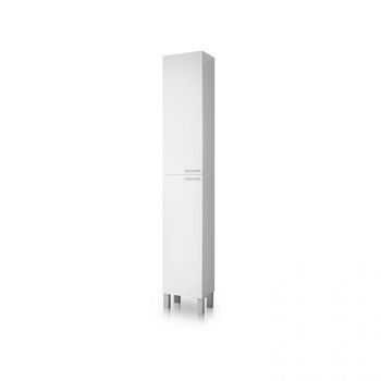 Columna De Baño De 2 Puertas 182x30 Cm Inspire Blanco Brillo 30 X 85 X 25 Cm