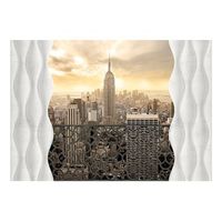 papel pintado 3d - light of new york 150x105 cm