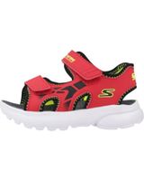 de skechers sandalias nino modelo razor splash color rojo rdbk