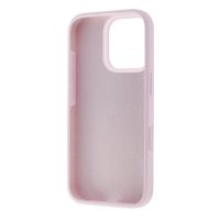 muvit for change funda recycletek liquid silicone compatible con apple iphone 16 pro rosa