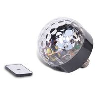 altavoz disco bluetooth bombillas led y mando party fun light party fun lights