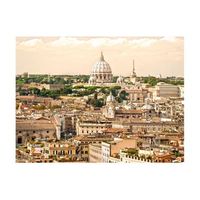 papel pintado 3d - roma panorama 250x193 cm