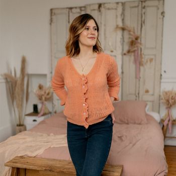 Céleste Chaqueta de punto BERGAMOTE para mujer