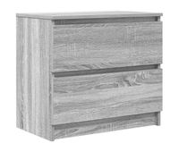 mueble tv - mesa de tv madera de ingenieria gris sonoma 60x35x54 cm