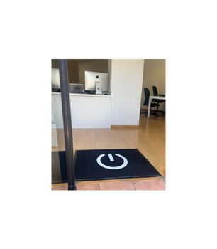 Alfombra - Felpudo de entrada personalizado Logo PTO - Uso Ligero - Promociones