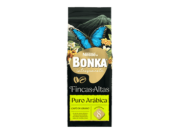 Café en grano - Nestlé Bonka, de tueste natural, 0.5 kg