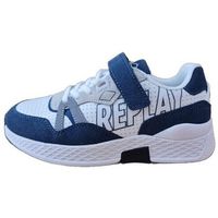replay deportivas moda hybrid js390004s azul para nino