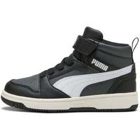 puma zapatillas altas rebound v6 mid black 393832 29 para nino