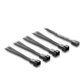 Cable de alimentación interna Delock 84540 4-pin PWM 0.4 m