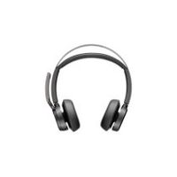 hp poly auriculares voyager focus 2 usb-c-c  adaptador usb-ca  base de carga