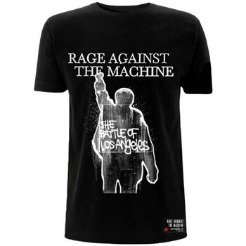 Rage Against The Machine Tops y Camisetas BOLA Album Cover para hombre