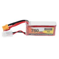 bateria lipo zop power de 74v 750mah 95c 2s con conector xt30 jst para rc drone