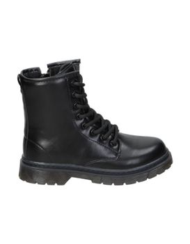 Botas Militares Negras Ñakos 8020 Para Niña 32