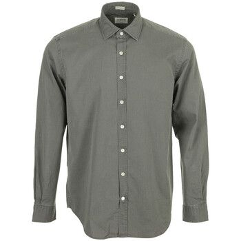 Cafe' Coton Camisa manga larga Bio Gabardine Lave para hombre