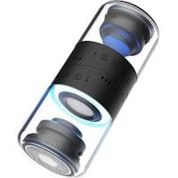 altavoz bluetooth 50 wiko wishake vibes - autonomia 8h - 10w - ipx4 - juego de led de colores