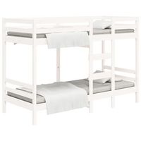cama para adultos  litera de madera maciza de pino 90x200 cm