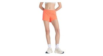 Pantalon corto new balance rc seamless 3in rojo  mujer