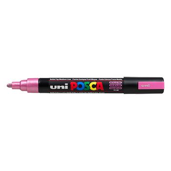 POSCA PC-5M rotulador rosa metalizado (1,8 - 2,5 mm redondo)