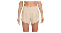 pantalon corto nike trail 4in beige  mujer