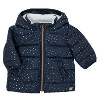carrement beau abrigo de plumas aigue-marine para nina