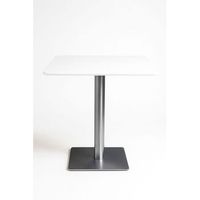 mesa samp 60 cm de madera lacada 756060 cm - blanco