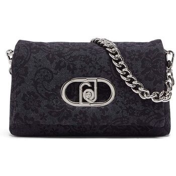Liu Jo Bolso de mano Bolso LaPuffy tamaño mediano en denim estampado para mujer