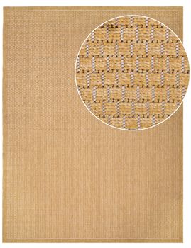 Alfombras de interior y exterior Timba amarillo 120x160 cm