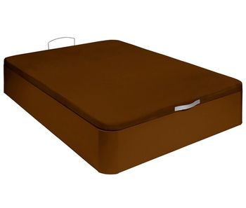 Pack de canapé de madera cerezo + colchón viscoelástico