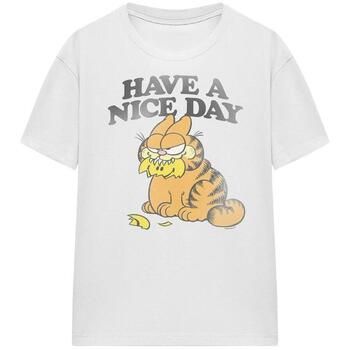 Garfield Camiseta Have A Nice Day para mujer